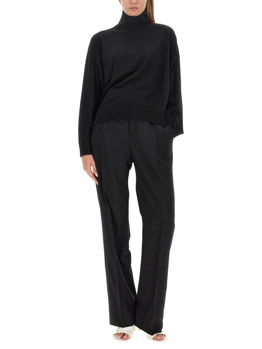 BOTTEGA VENETA MAGLIA DOLCEVITA IN LANA LEGGERA