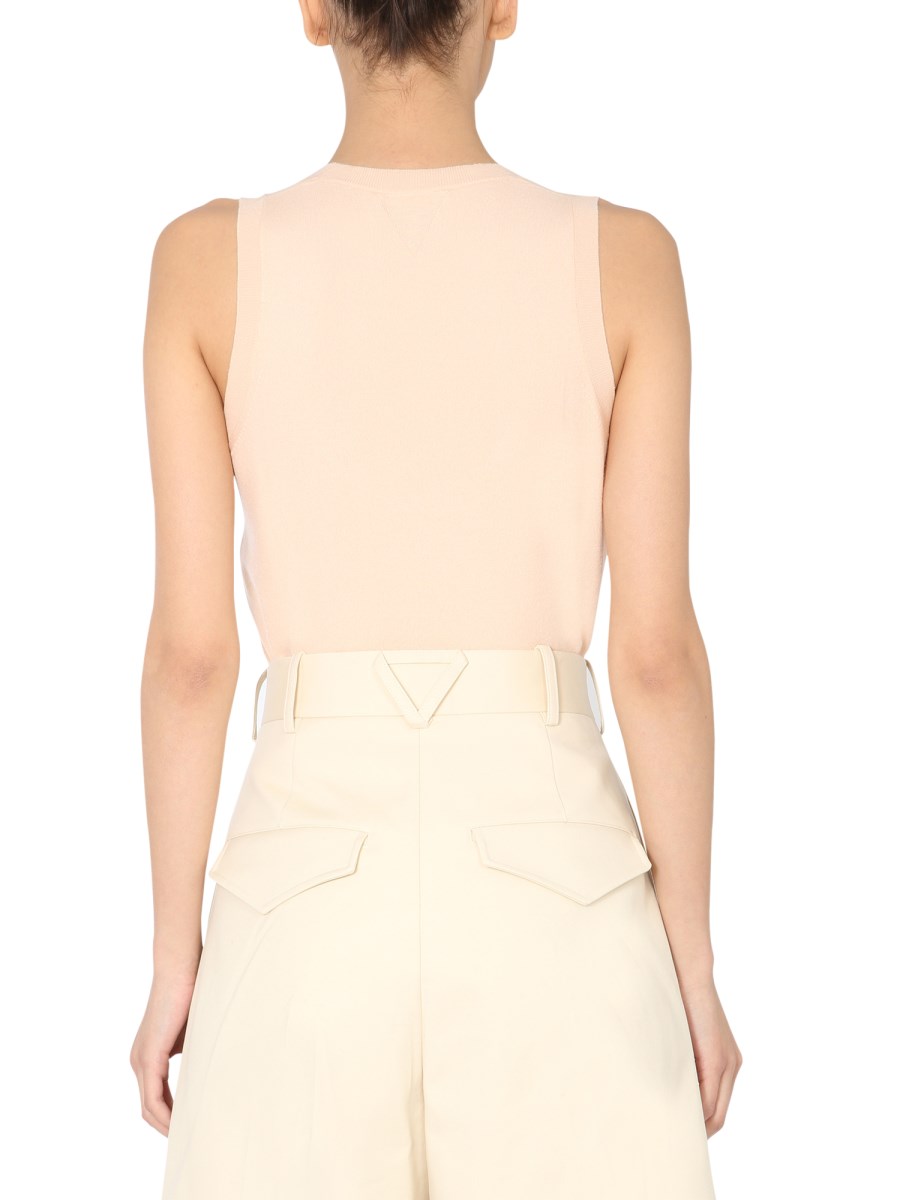 BOTTEGA VENETA MAGLIA LEGGERA SENZA MANICHE