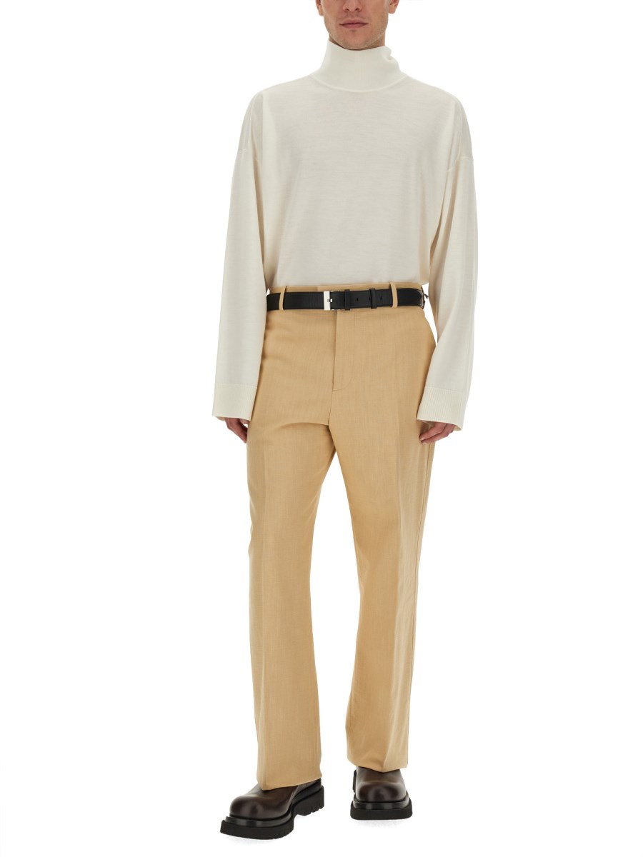 BOTTEGA VENETA PANTALONE A GAMBA DRITTA