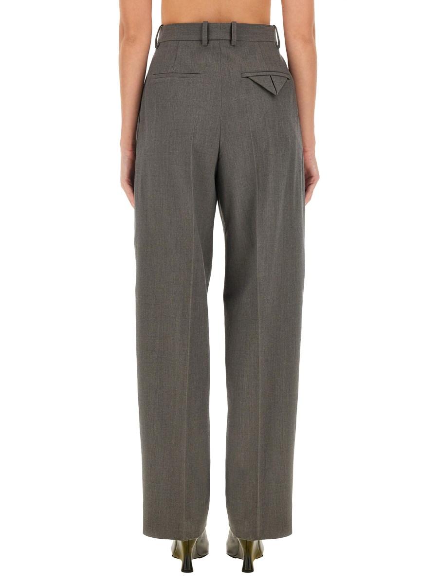 BOTTEGA VENETA PANTALONE IN LANA LEGGERA