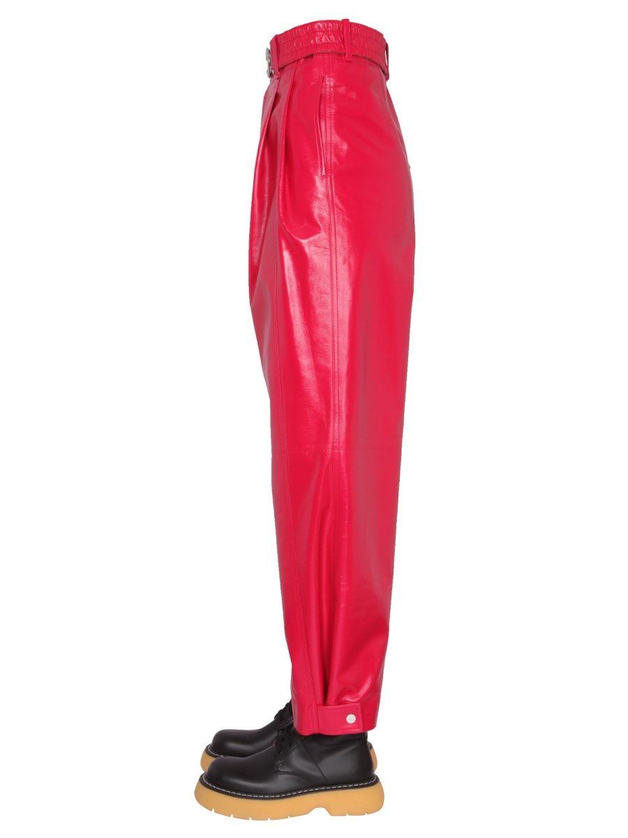 BOTTEGA VENETA PANTALONE IN PELLE