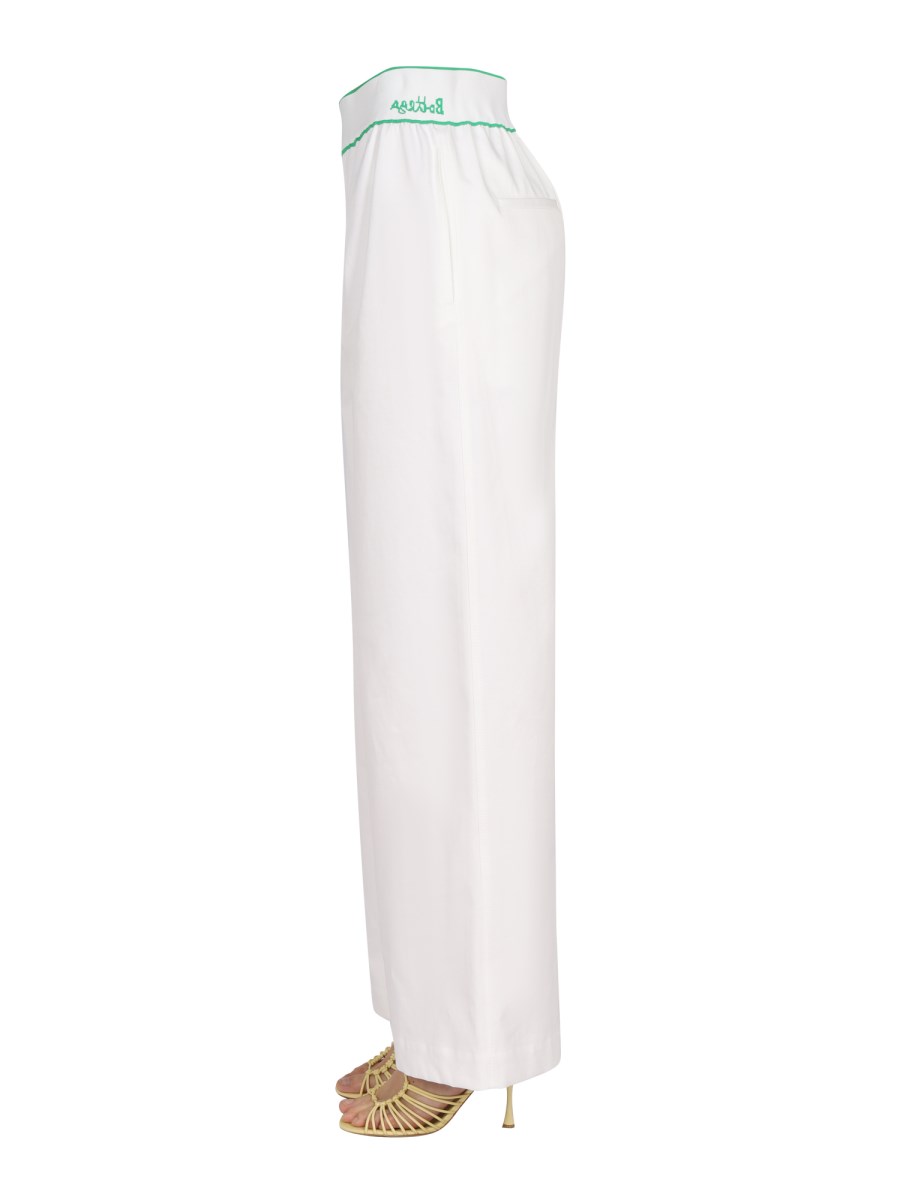 BOTTEGA VENETA PANTALONE IN TWILL DI COTONE