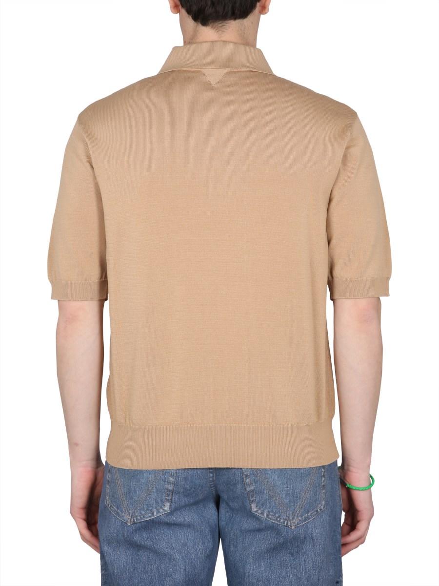 BOTTEGA VENETA POLO IN COTONE
