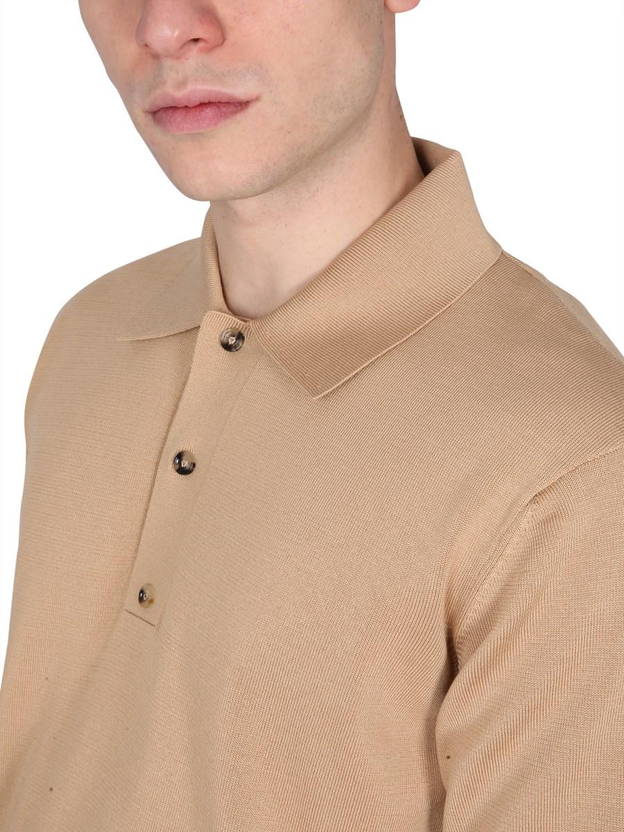 BOTTEGA VENETA POLO IN COTONE