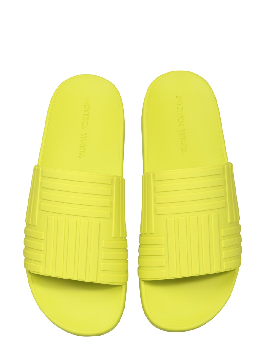 BOTTEGA VENETA SANDALO SLIDE IN GOMMA