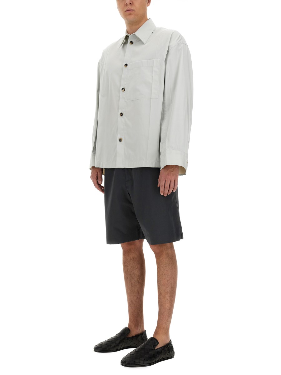 BOTTEGA VENETA SHORTS IN COTONE
