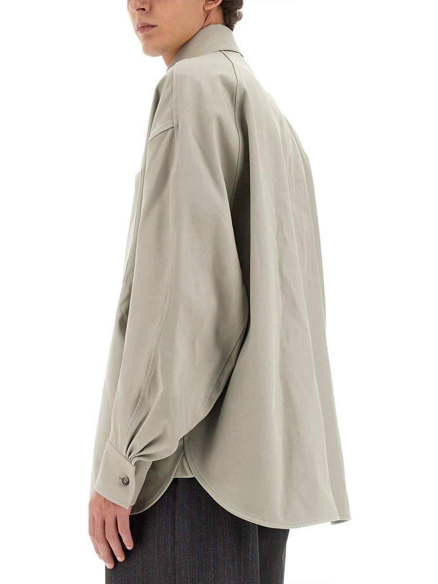 BOTTEGA VENETA SOVRACAMICIA IN TWILL DI COTONE
