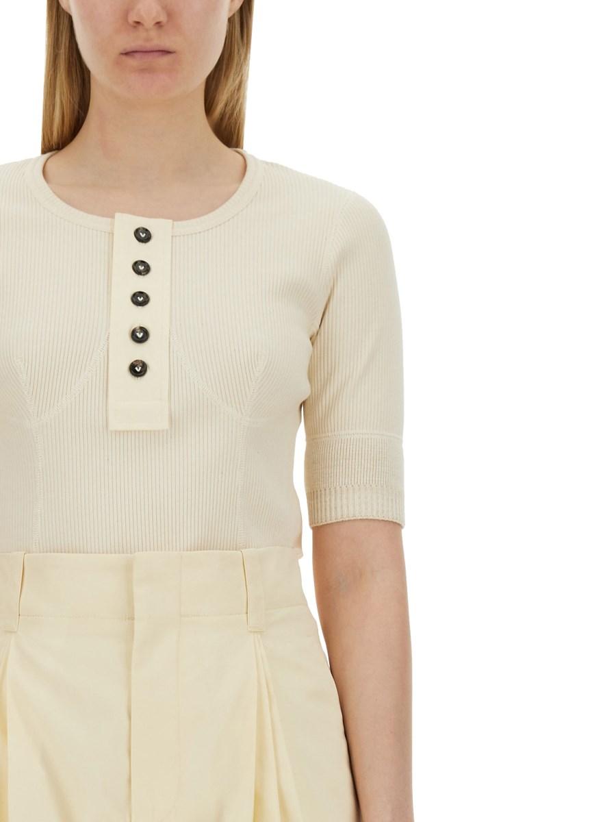 BOTTEGA VENETA T-SHIRT IN JERSEY