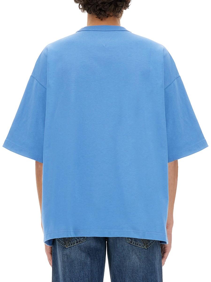BOTTEGA VENETA T-SHIRT IN JERSEY DI COTONE