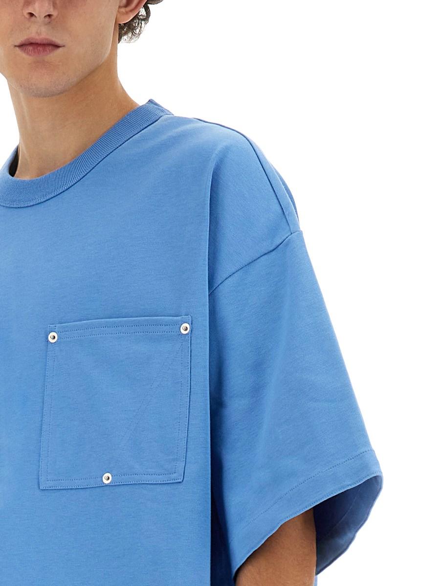 BOTTEGA VENETA T-SHIRT IN JERSEY DI COTONE