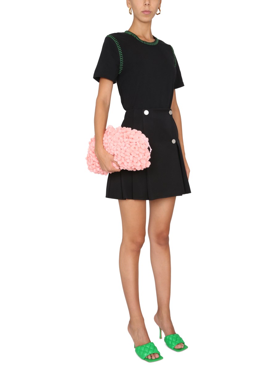 BOTTEGA VENETA THE MINI POUCH IN NYLON
