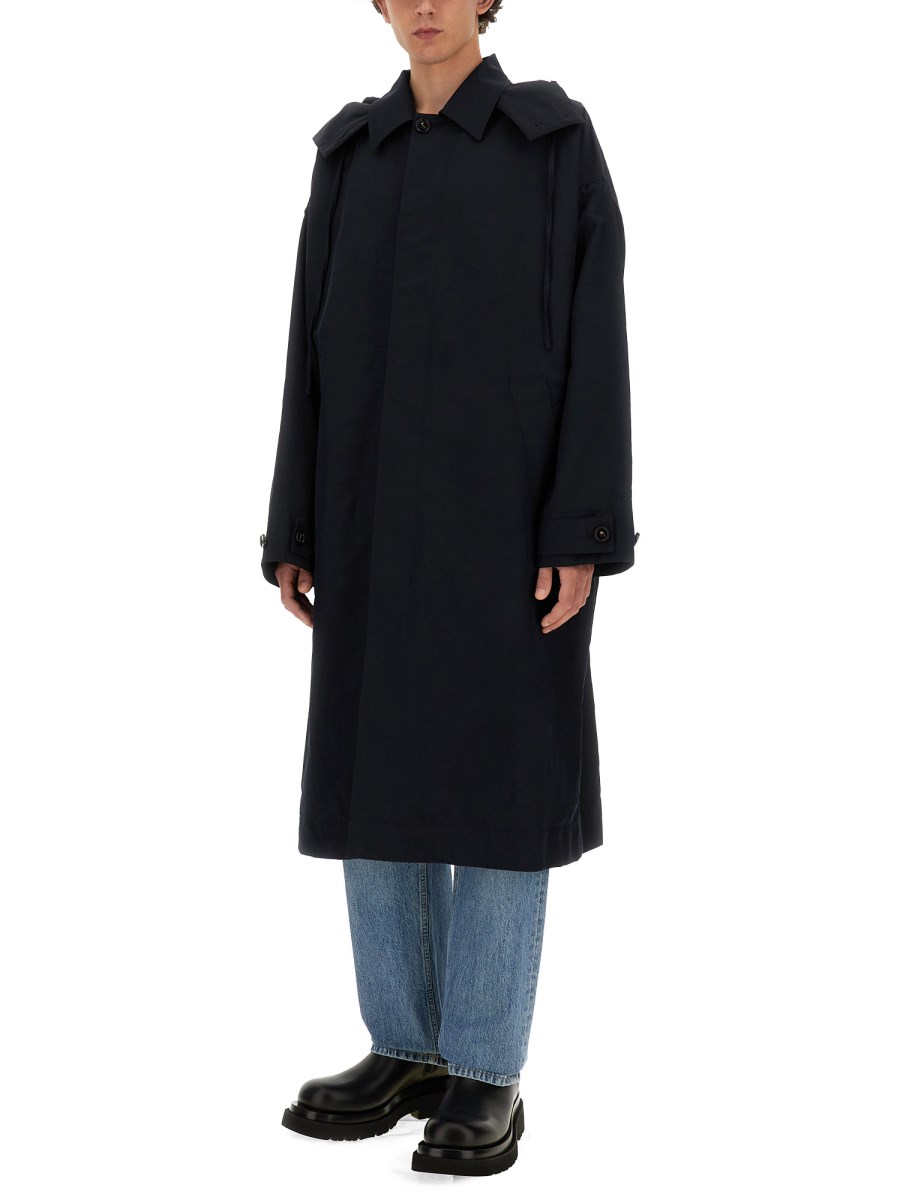 BOTTEGA VENETA TRENCH CON CAPPUCCIO