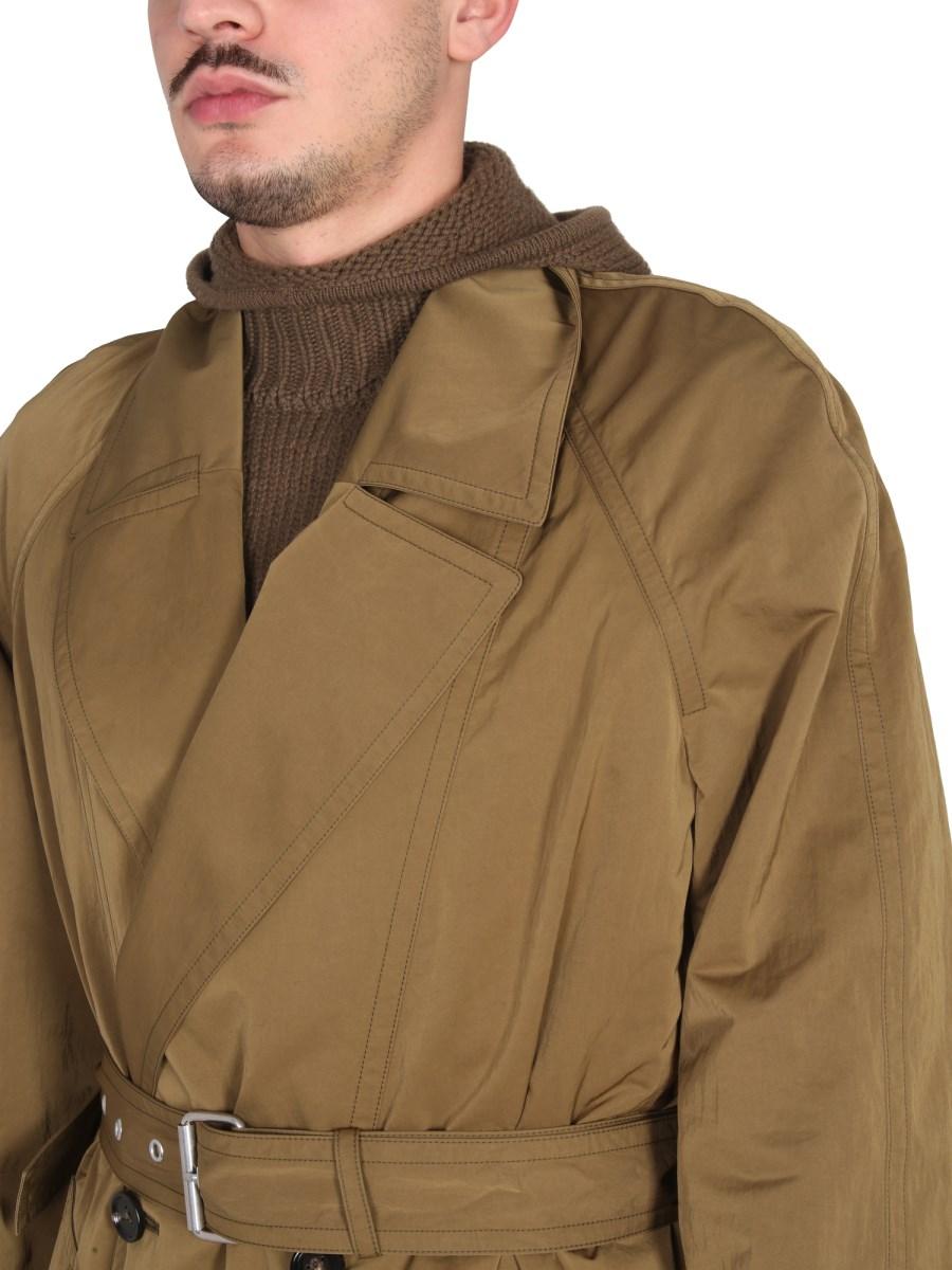 BOTTEGA VENETA TRENCH RIPIEGABILE IN NYLON TECNICO