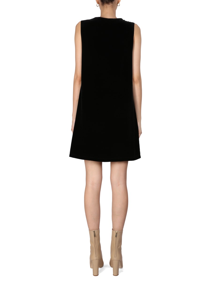 BOUTIQUE MOSCHINO ABITO MINI A TRAPEZIO