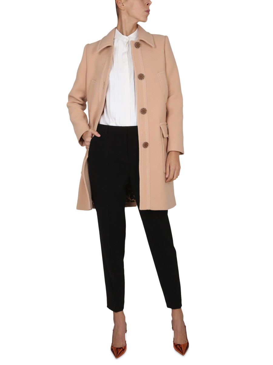 BOUTIQUE MOSCHINO CAPPOTTO IN LANA VERGINE