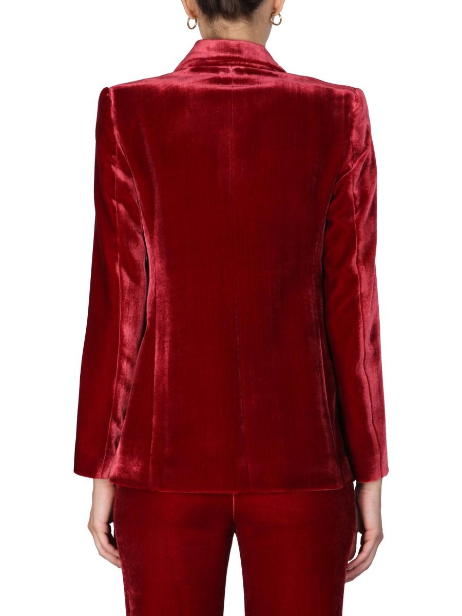 BOUTIQUE MOSCHINO GIACCA IN VELLUTO IN MISTO SETA