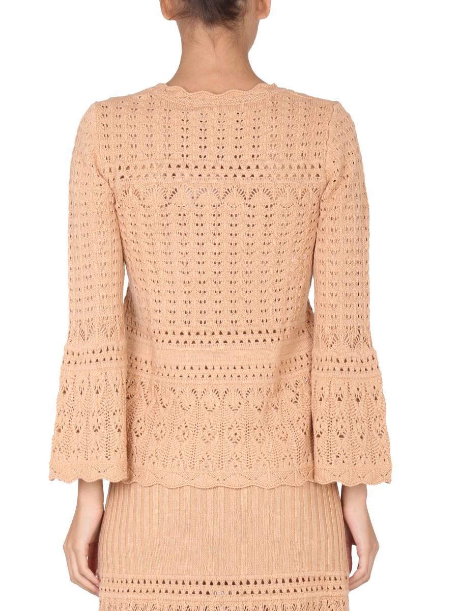 BOUTIQUE MOSCHINO MAGLIA GIROCOLLO IN MISTO LANA