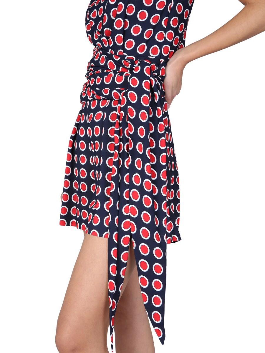 BOUTIQUE MOSCHINO TOP "EYELETS" IN VISCOSA