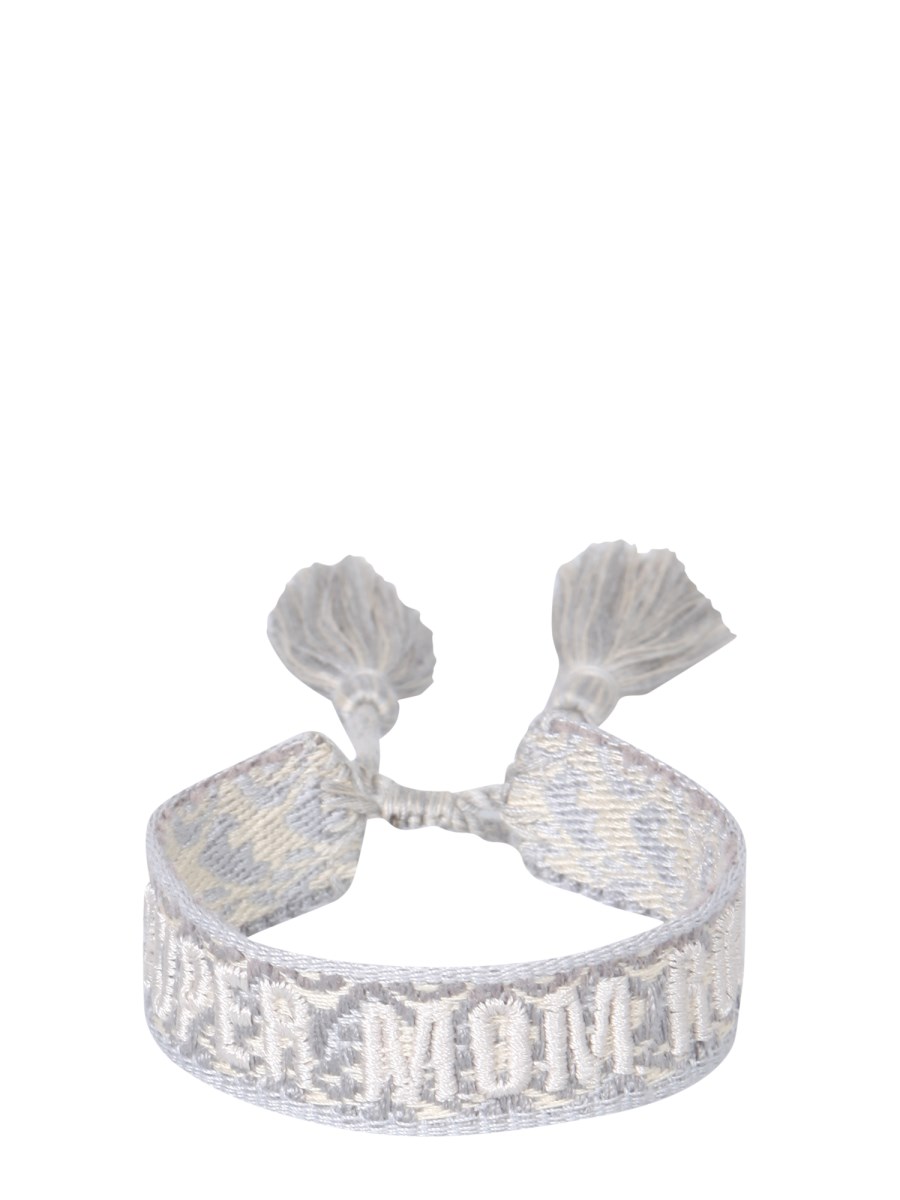 LABEL K BRACCIALE IN TESSUTO INTRECCIATO SUPER MOM ROCK