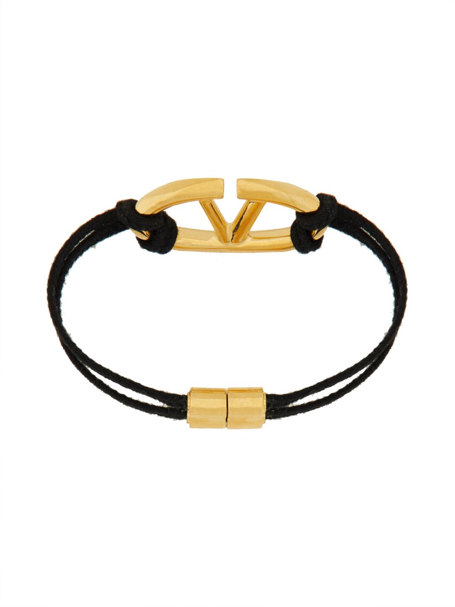 VALENTINO GARAVANI BRACCIALE VLOGO SIGNATURE IN METALLO