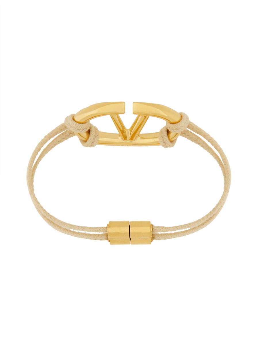 VALENTINO GARAVANI BRACCIALE VLOGO SIGNATURE IN METALLO