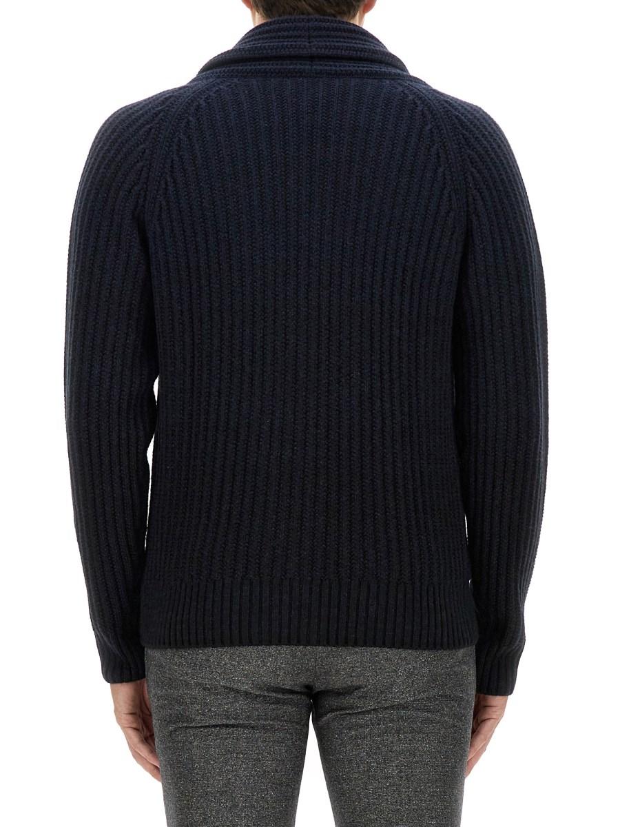BRIONI CARDIGAN IN CASHMERE E LANA