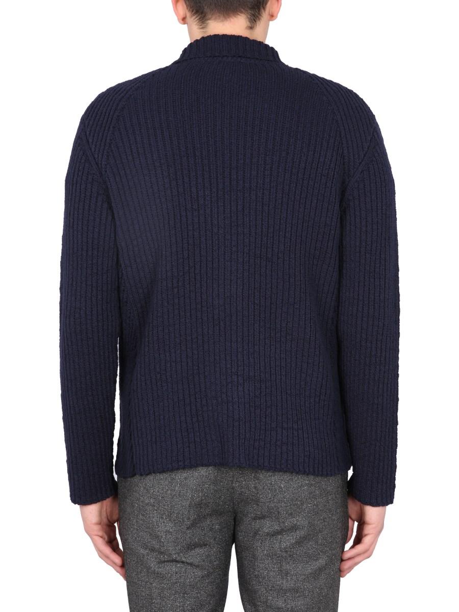 BRIONI CARDIGAN IN MAGLIA DI COTONE