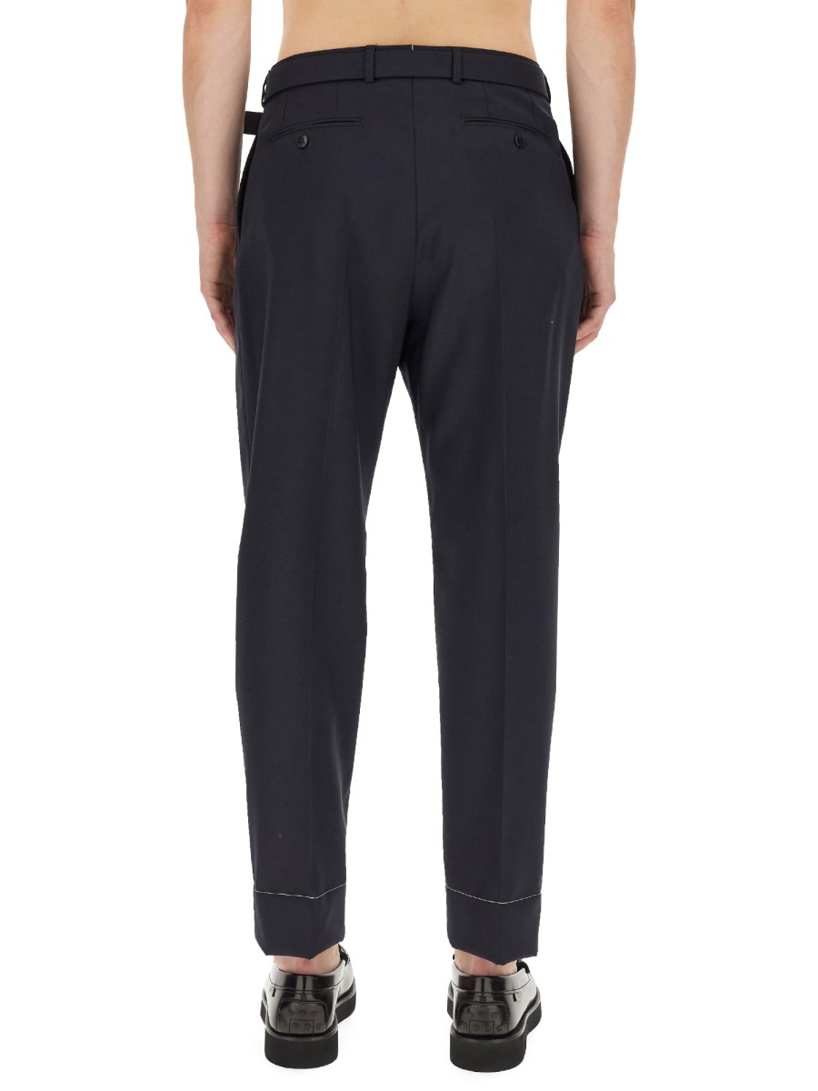 BRIONI PANTALONE ISCHIA IN LANA VERGINE