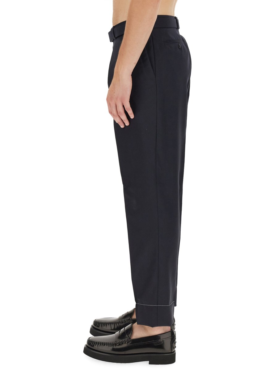 BRIONI PANTALONE ISCHIA IN LANA VERGINE