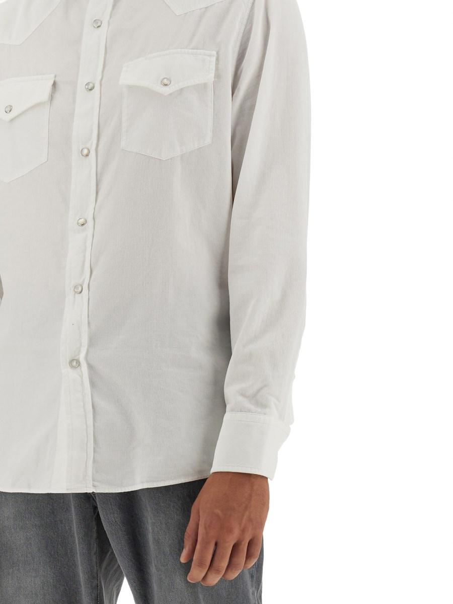 BRUNELLO CUCINELLI CAMICIA IN COTONE