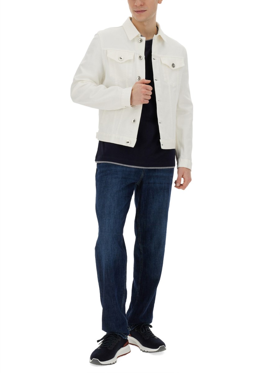 BRUNELLO CUCINELLI CAMICIA IN DENIM