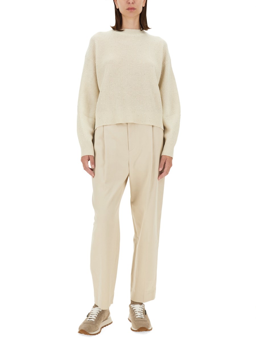 BRUNELLO CUCINELLI MAGLIA IN CASHMERE