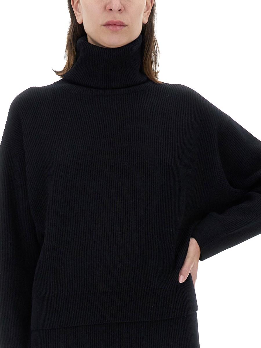 BRUNELLO CUCINELLI MAGLIA IN LANA CON COLLO ALTO