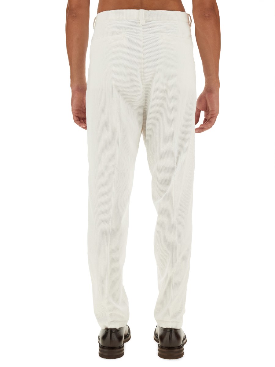 BRUNELLO CUCINELLI PANTALONE CORDUROY IN COTONE
