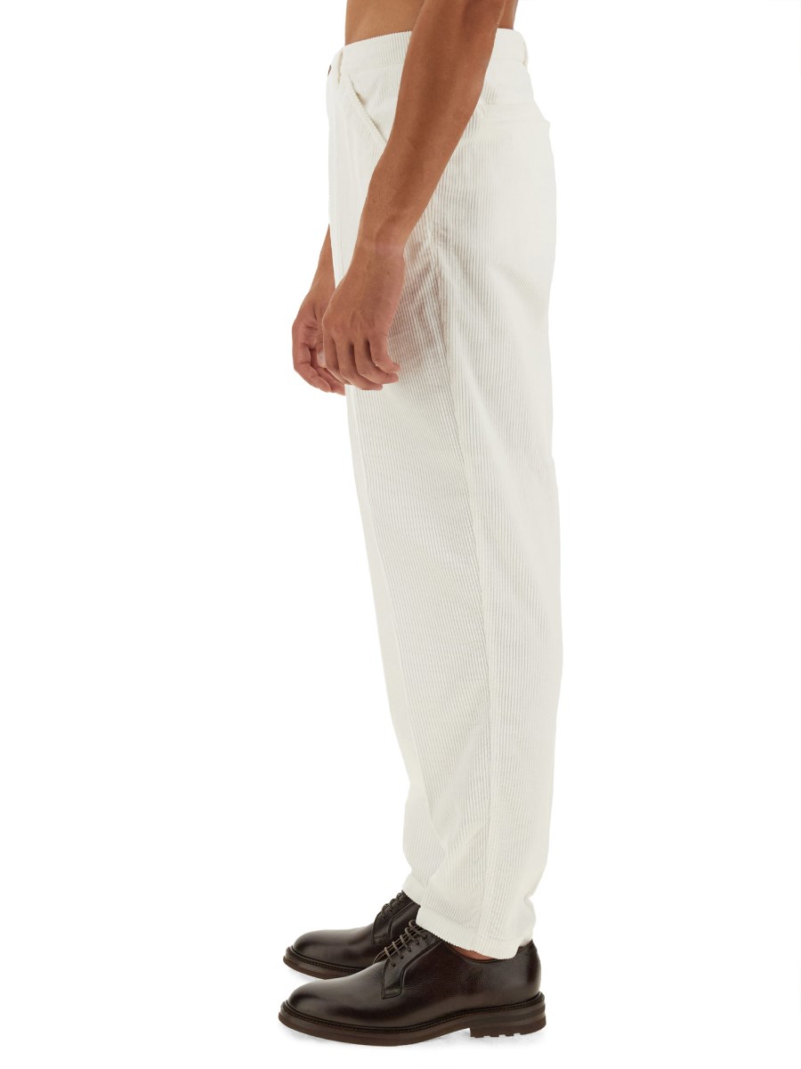 BRUNELLO CUCINELLI PANTALONE CORDUROY IN COTONE