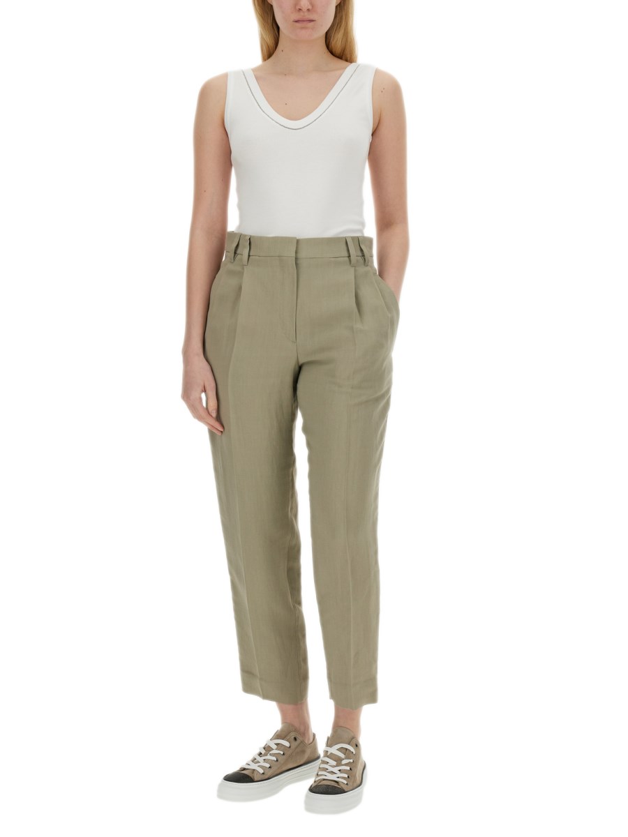BRUNELLO CUCINELLI PANTALONE STRAIGHT LEG