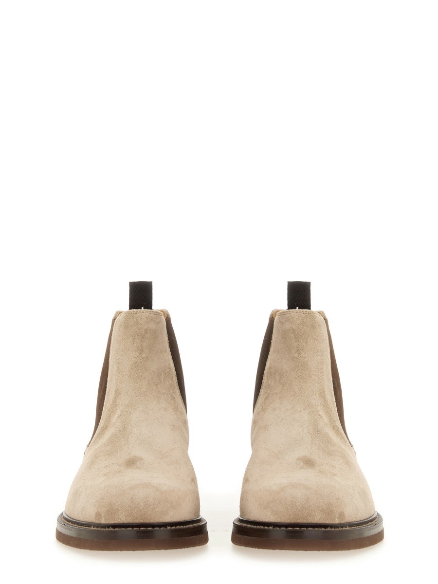 BRUNELLO CUCINELLI STIVALE CHELSEA IN CAMOSCIO