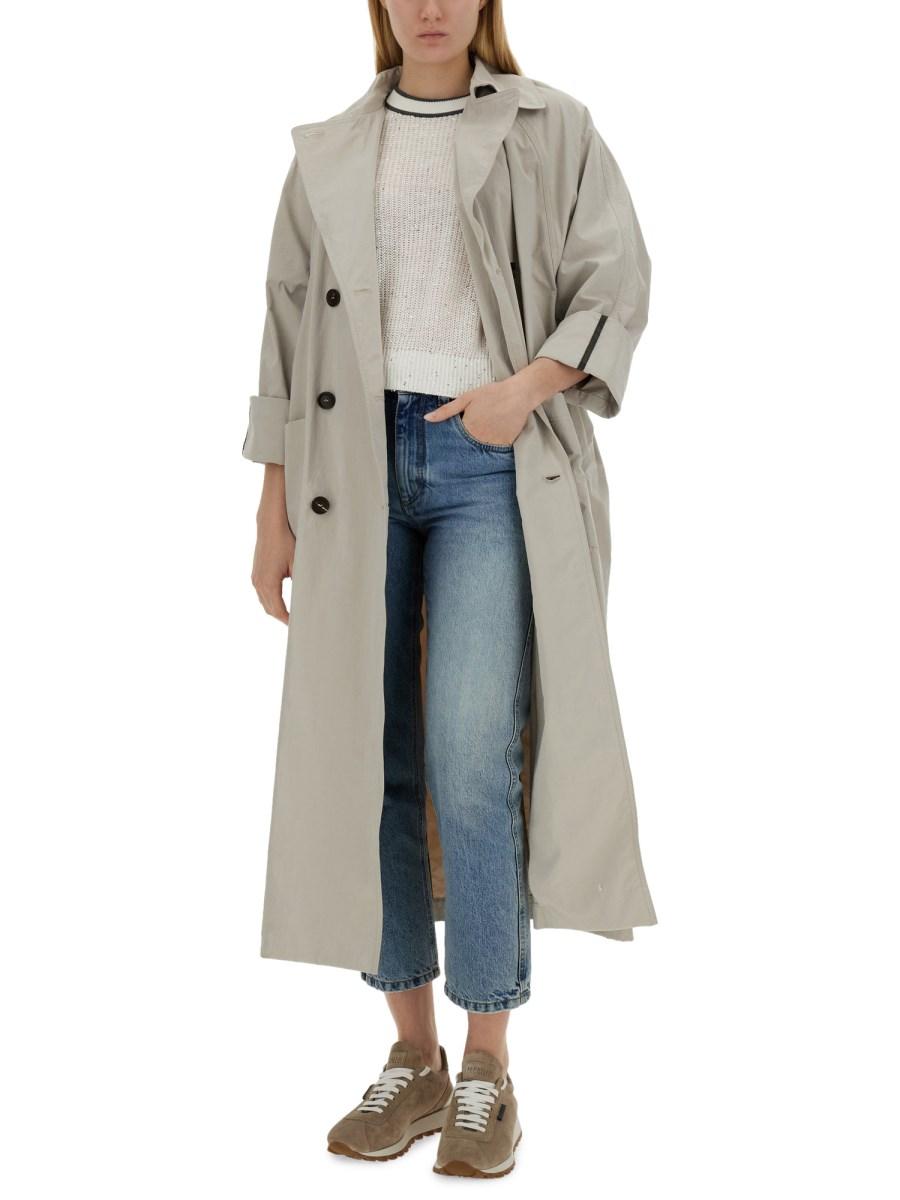 BRUNELLO CUCINELLI TRENCH IN NYLON