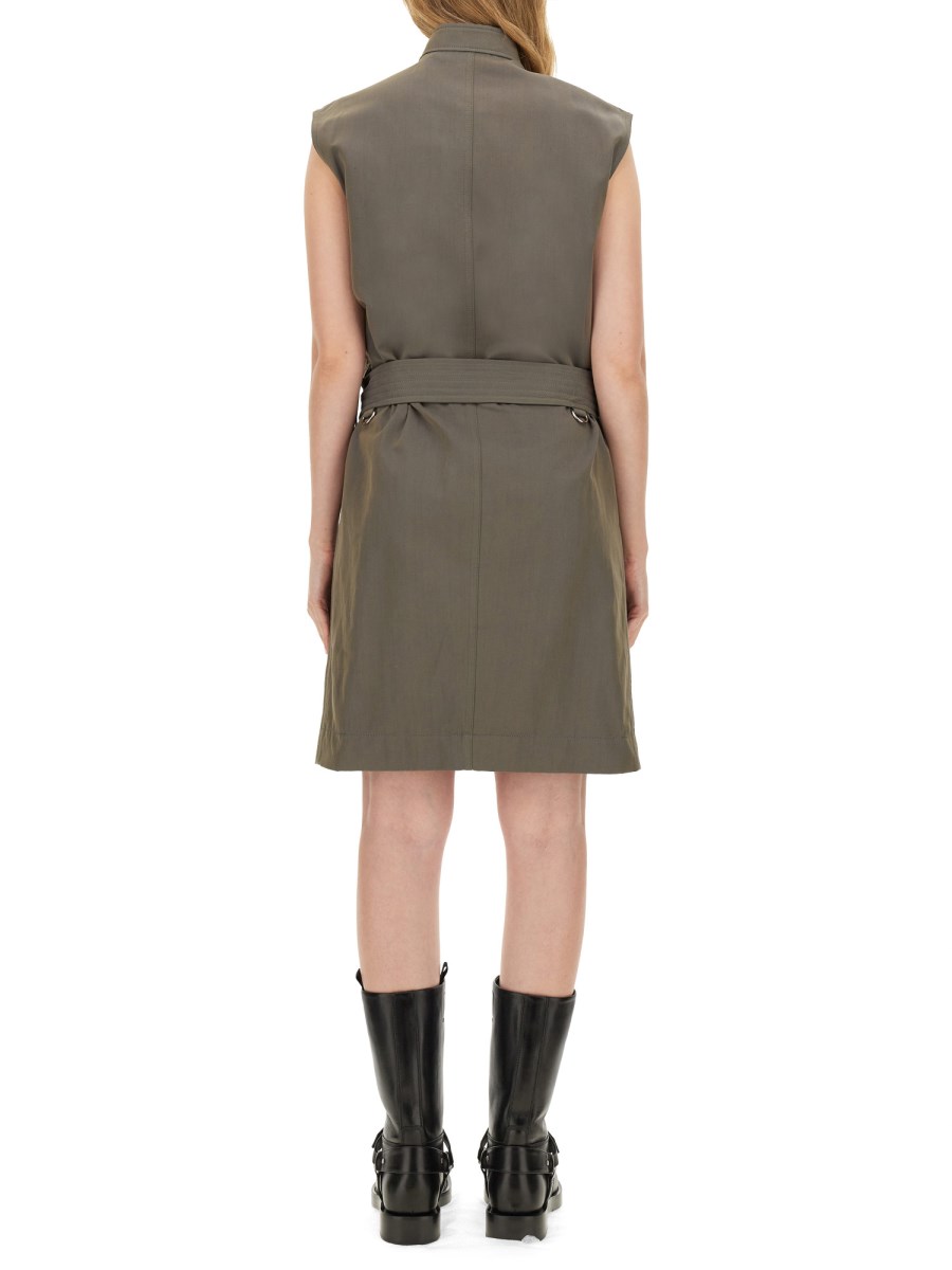 BURBERRY ABITO IN LINO E COTONE