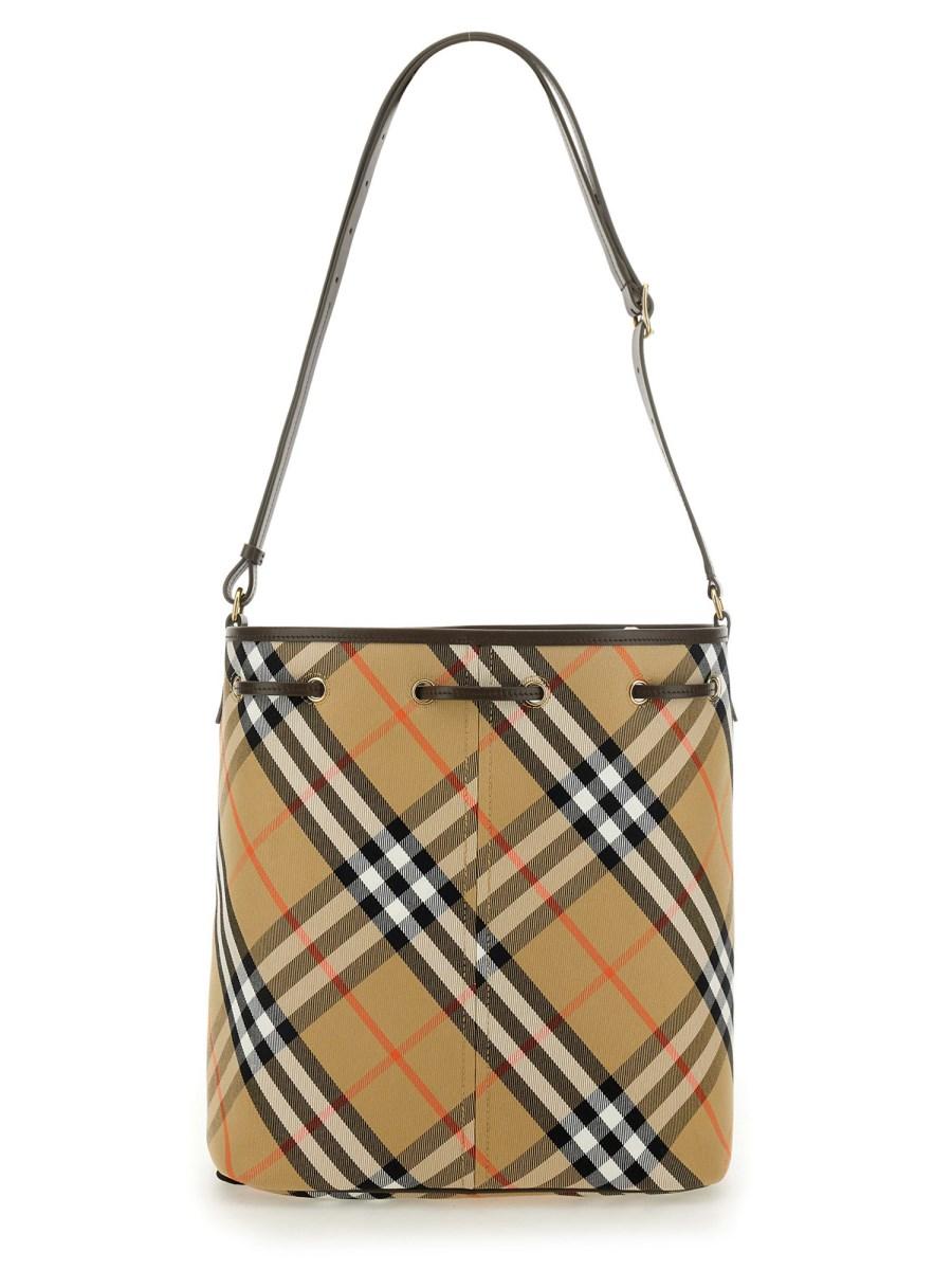 BURBERRY BORSA A SECCHIELLO CHECK