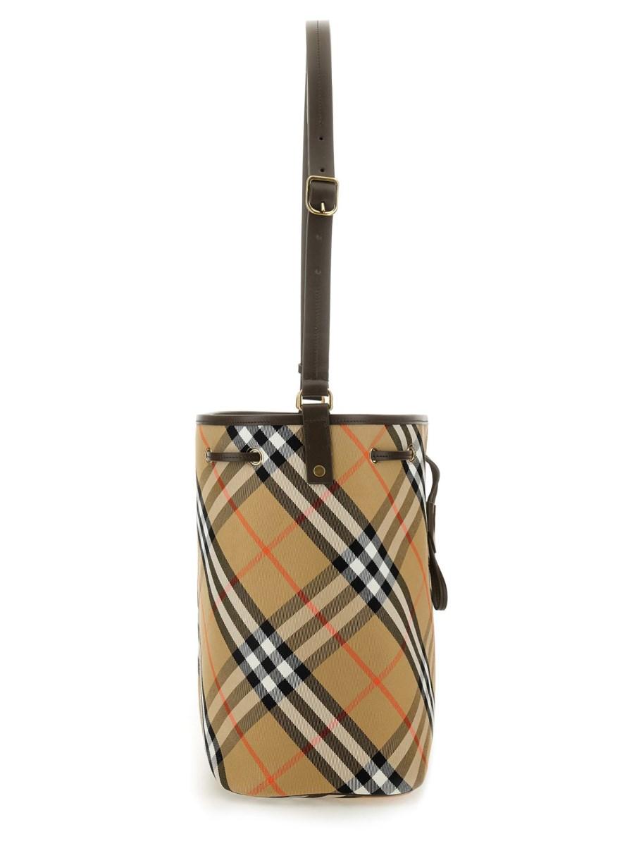 BURBERRY BORSA A SECCHIELLO CHECK