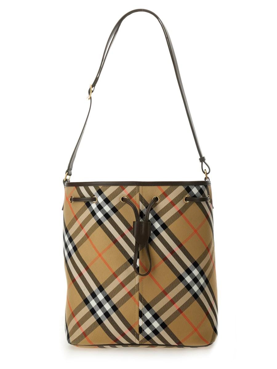 BURBERRY BORSA A SECCHIELLO CHECK