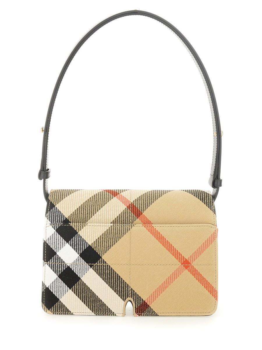 BURBERRY BORSA SNIP CON MOTIVO CHECK