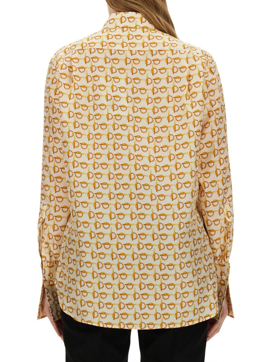 BURBERRY CAMICIA B IN SETA