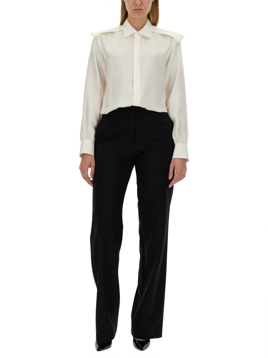 BURBERRY CAMICIA IN SETA