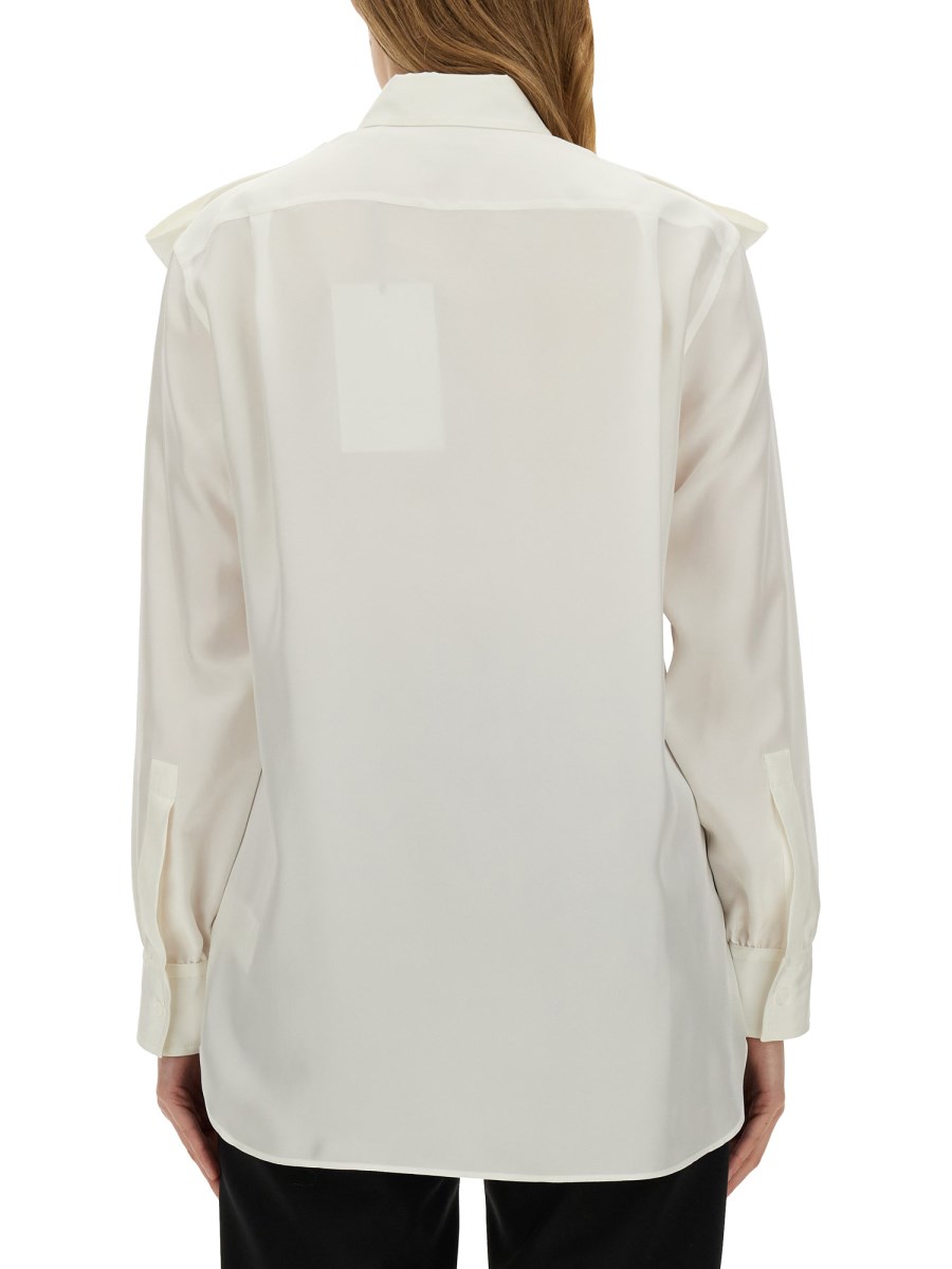 BURBERRY CAMICIA IN SETA