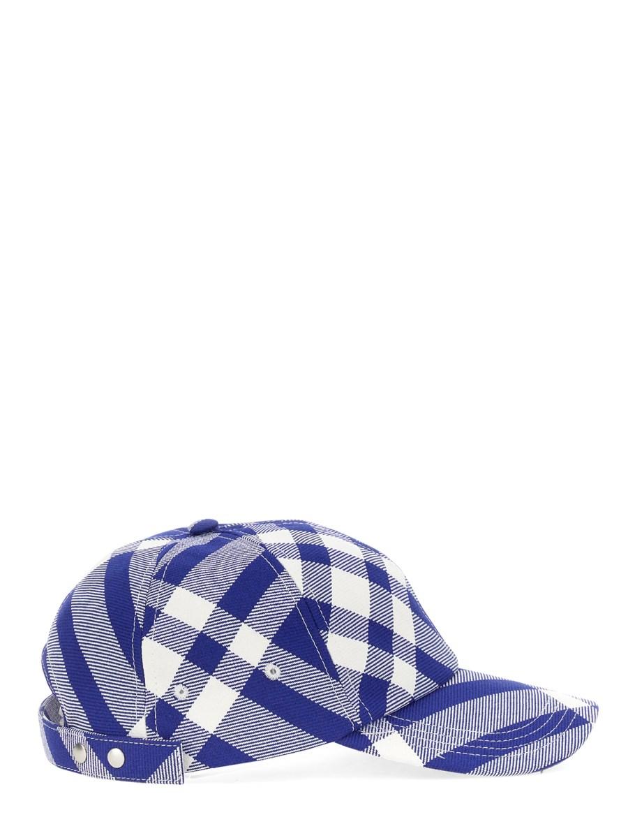 BURBERRY CAPPELLO DA BASEBALL CON MOTIVO TARTAN