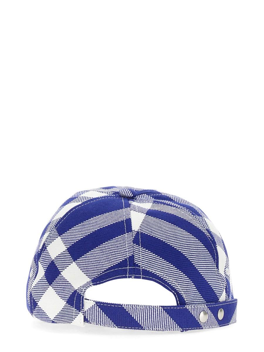 BURBERRY CAPPELLO DA BASEBALL CON MOTIVO TARTAN
