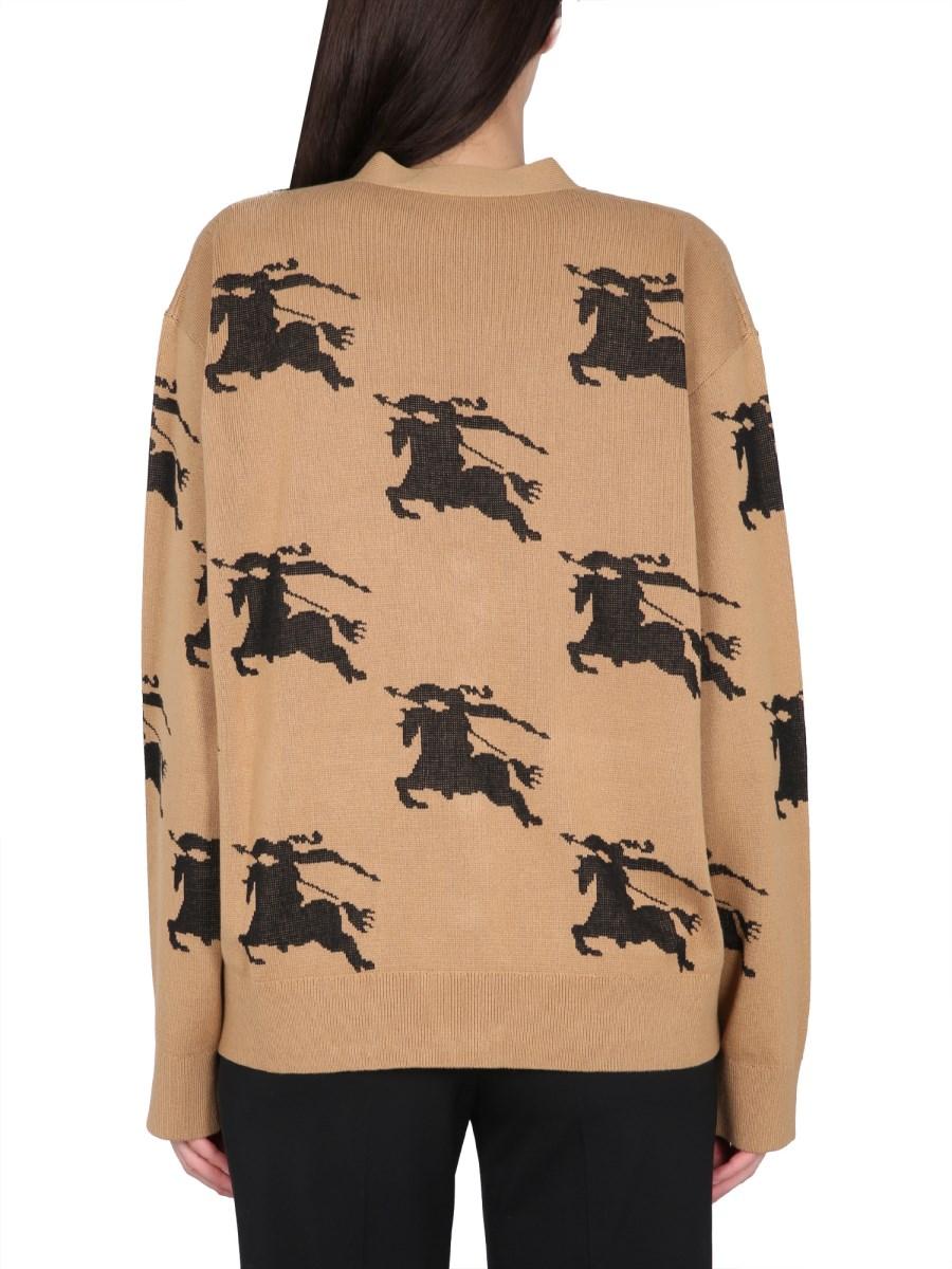 BURBERRY CARDIGAN BRITTANY IN COTONE