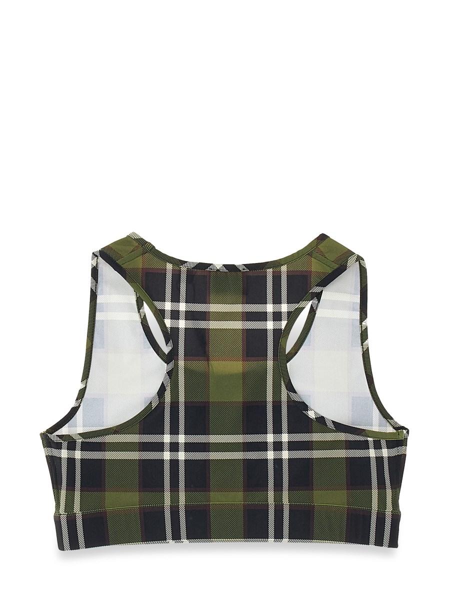 BURBERRY CROP TOP IN NYLON